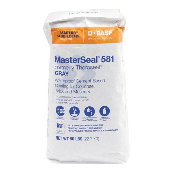 Primesource Building Products 50Lb Gry Port Cement MS581GY50 Zoro
